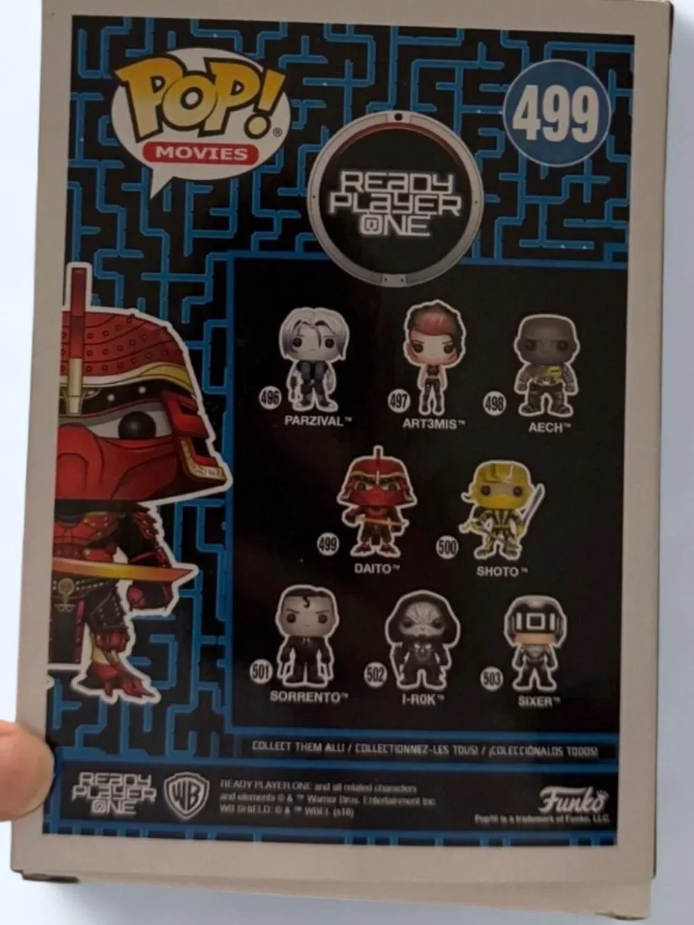 Funko Pop Daito Figure in Red and Black